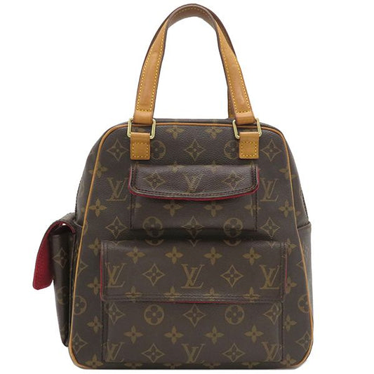 Louis Vuitton Handbag Exantri Cité Monogram Canvas Monogram Gold Hardware Brown
