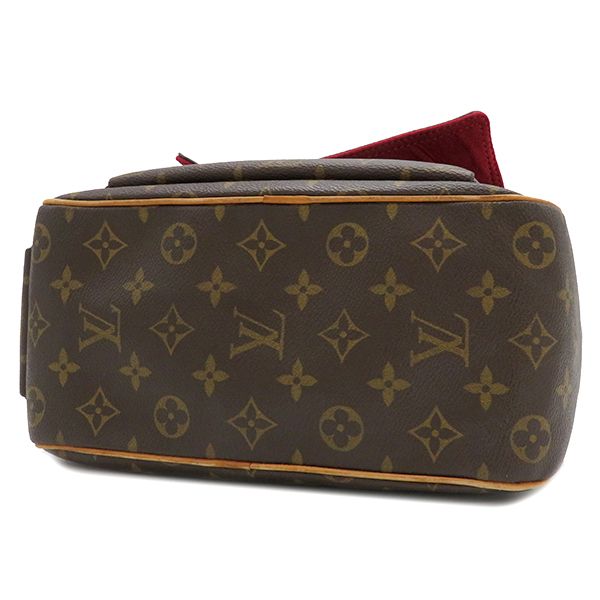 Louis Vuitton Handbag Exantri Cité Monogram Canvas Monogram Gold Hardware Brown