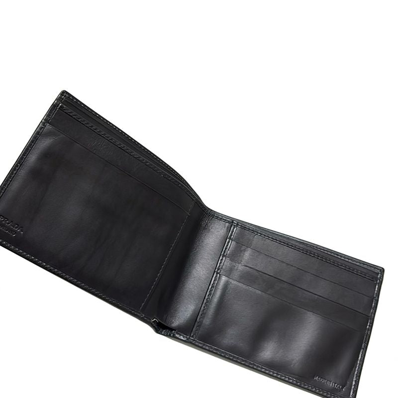 Prada Wallet - Black Leather