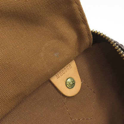 Louis Vuitton Handbag Speedy 40 Monogram Canvas Monogram Gold Hardware Brown