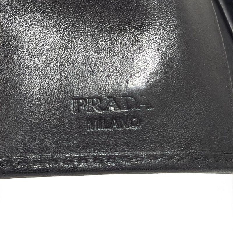 Prada Key Case - M222 Black 6 Hooks Leather