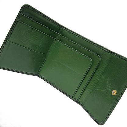 Louis Vuitton W-hook Wallet Epi - Borneo Green Stamped Martier Leather
