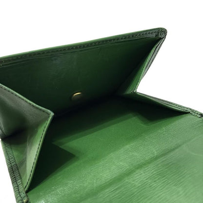 Louis Vuitton W-hook Wallet Epi - Borneo Green Stamped Martier Leather
