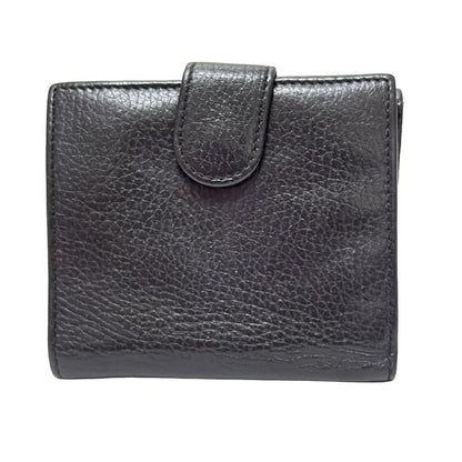 Gucci W Hook Wallet Interlocking G 615525 Black Leather