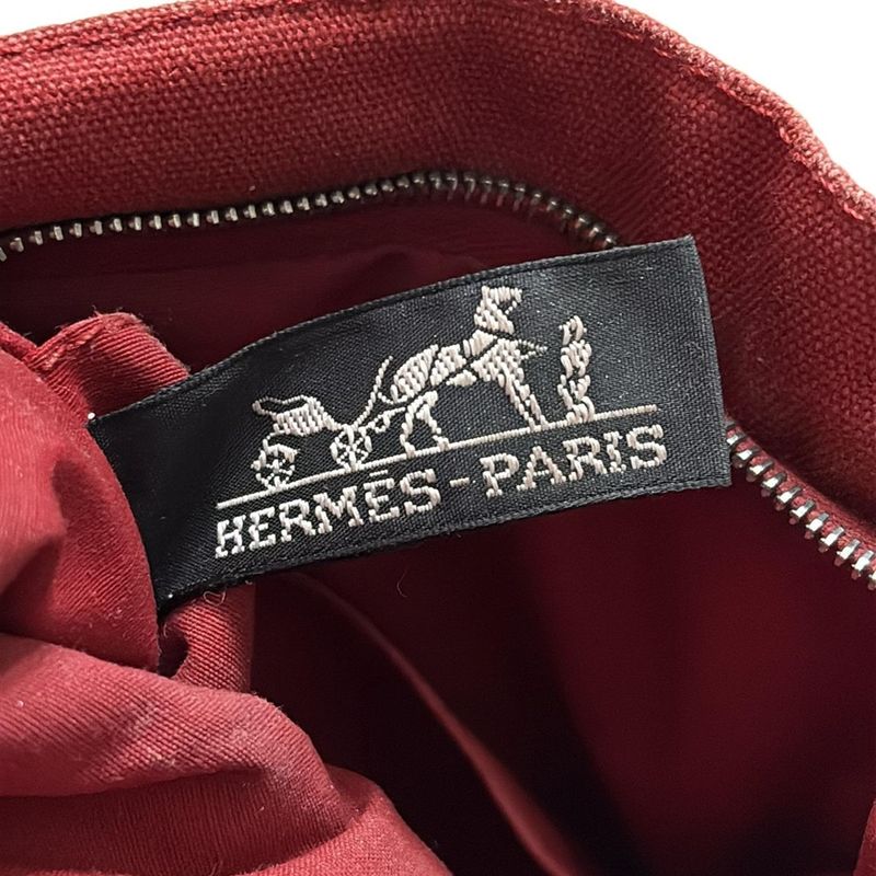 Hermes Pouch Deauville Pouch Red