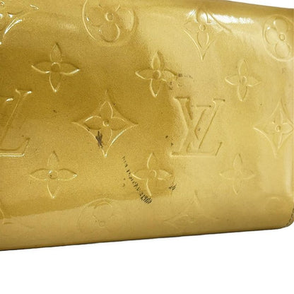 Louis Vuitton Monogram Vernis Pochette Porte M91171 Soft Beige Leather