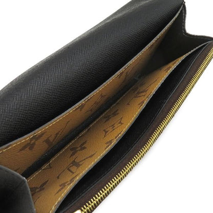 Louis Vuitton Long Wallet Portefeuille Emily Monogram Canvas Monogram Reverse