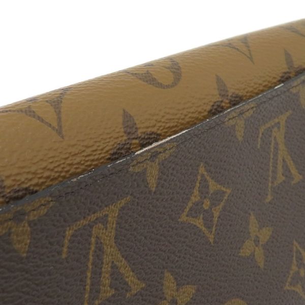 Louis Vuitton Long Wallet Portefeuille Emily Monogram Canvas Monogram Reverse