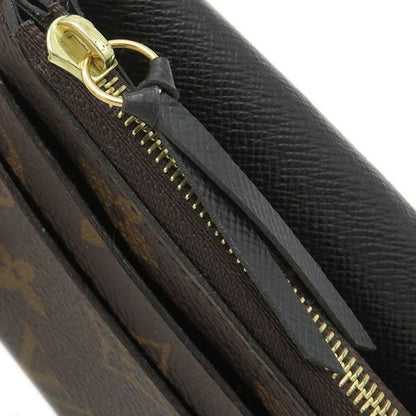 Louis Vuitton Long Wallet Portefeuille Emily Monogram Canvas Monogram Reverse