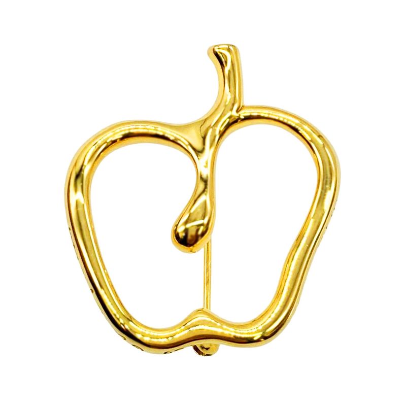 Tiffany & Co Tiffany & Co Apple Brooch 18K Yellow Gold 98g Yellow Gold Elsa