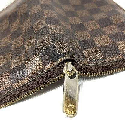 Louis Vuitton Damier Zippy Compact Wallet N60028 Ebène
