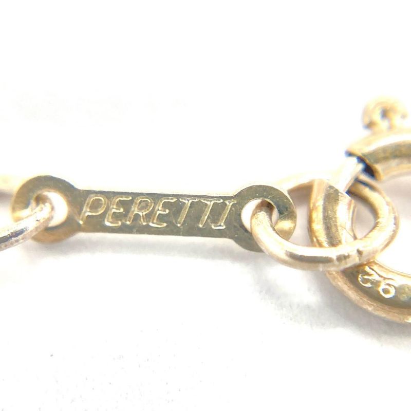 Tiffany & Co Tiffany & Co Open Heart Pendant Necklace Sv925 57g Silver Ladies