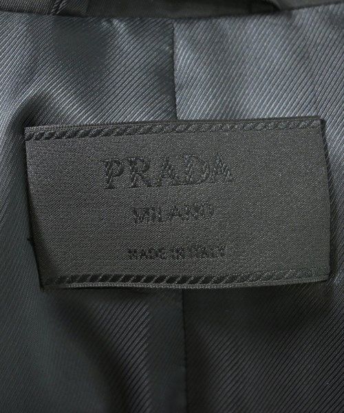 Prada Stainless Steel Collar Coat For Men