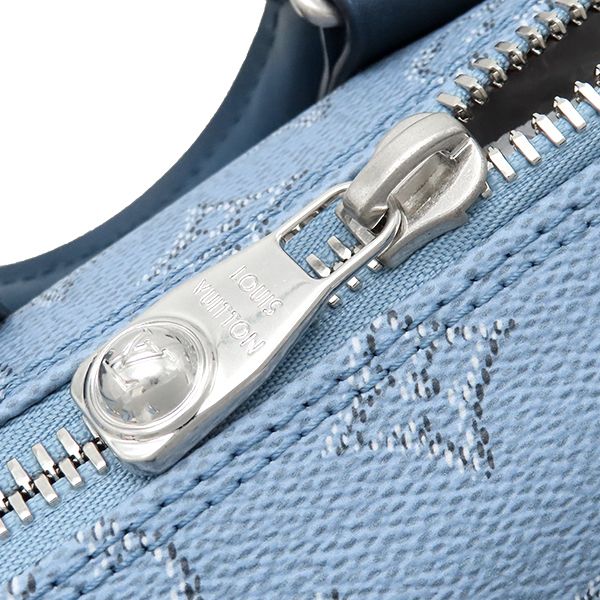 Louis Vuitton 2way Bag Keepall Bandoliere 25 Monogram Heritage Canvas Blue