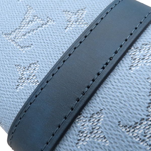 Louis Vuitton 2way Bag Keepall Bandoliere 25 Monogram Heritage Canvas Blue