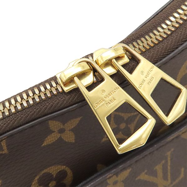 Louis Vuitton Shoulder Bag Odeon Nm MM Monogram Canvas Leather Monogram X Noir