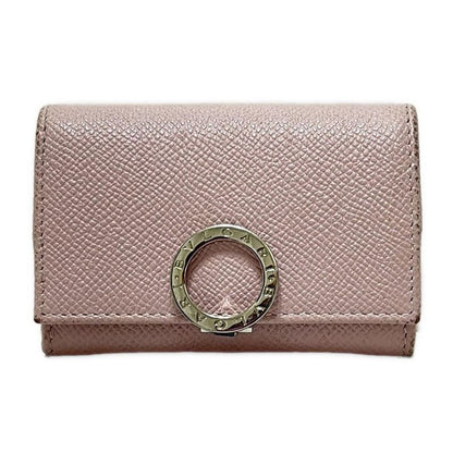 Bvlgari Coin Case Bvlgari Light Pink Leather