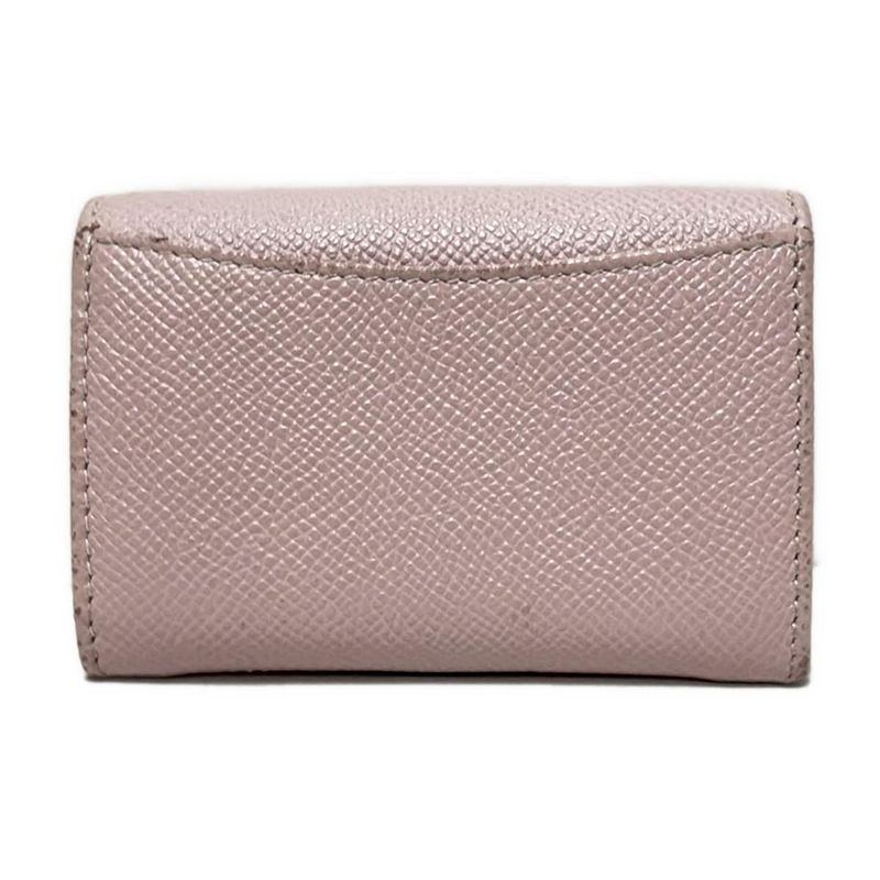 Bvlgari Coin Case Bvlgari Light Pink Leather