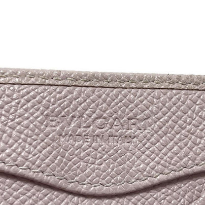 Bvlgari Coin Case Bvlgari Light Pink Leather