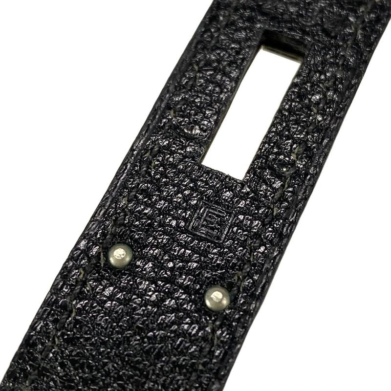 Hermes Handbag Kelly 35 Black Inside Stitching/silver Hardware