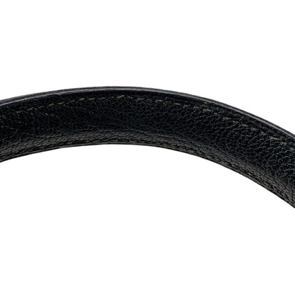 Hermes Handbag Kelly 35 Black Inside Stitching/silver Hardware