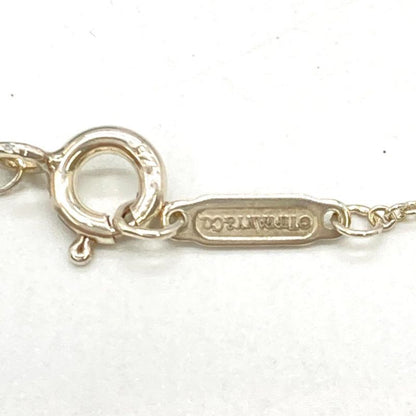 Tiffany & Co Tiffany & Co Open Heart Pendant Necklace Sv925 48g Silver Ladies