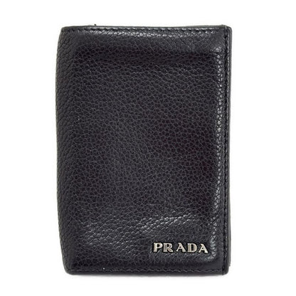 Prada Business Card Case - Black Leather