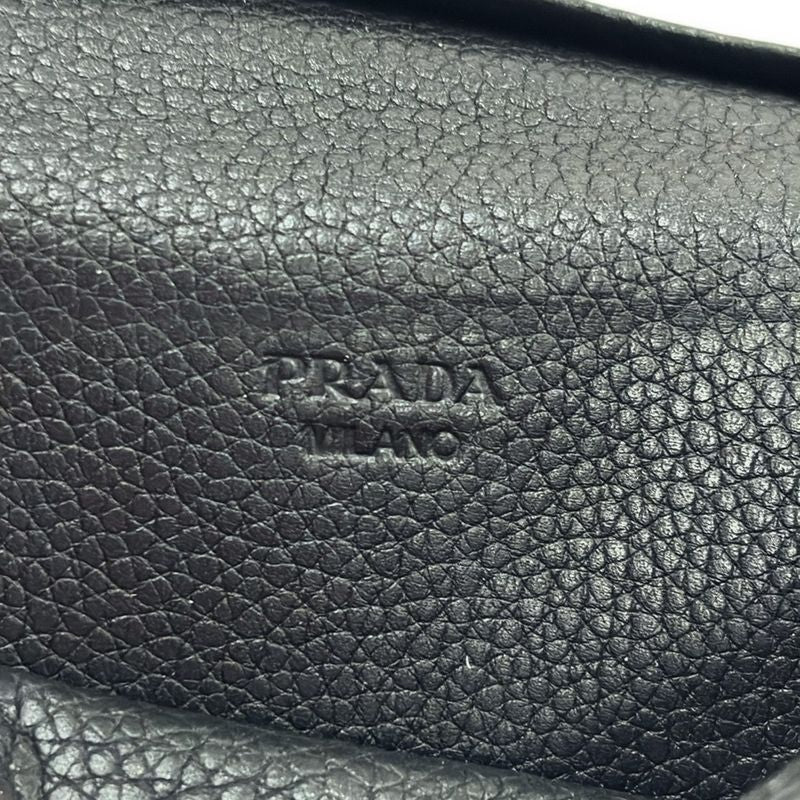 Prada Business Card Case - Black Leather