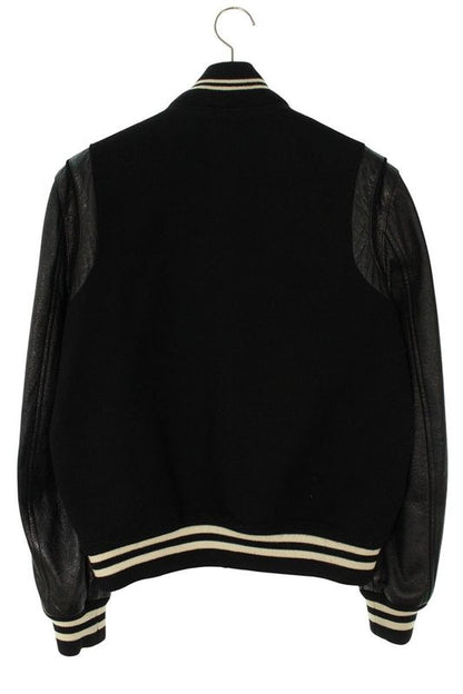 Saint Laurent Paris 16SS 429390 Y618k Sleeve Leather Cutout Stajan Blouson