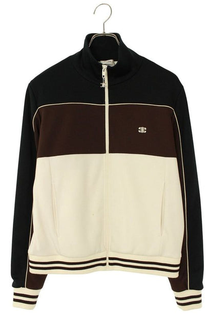 Celine 2y43c121o Triomphe Embroidered Track Jacket Blouson Men's XS