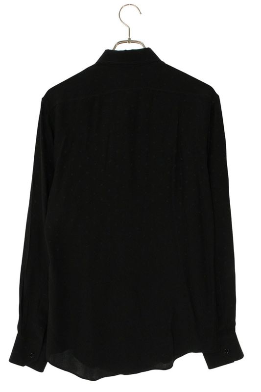 Celine 2c15a805v.38no Triomphe Loose Long Sleeve Shirt Men 37