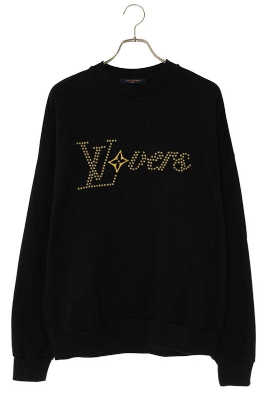 Louis Vuitton 24AW Rm242mq FWC Hqy88w Cotton Signature Crewneck Sweatshirt Men M