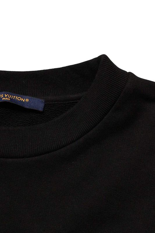 Louis Vuitton 24AW Rm242mq FWC Hqy88w Cotton Signature Crewneck Sweatshirt Men M