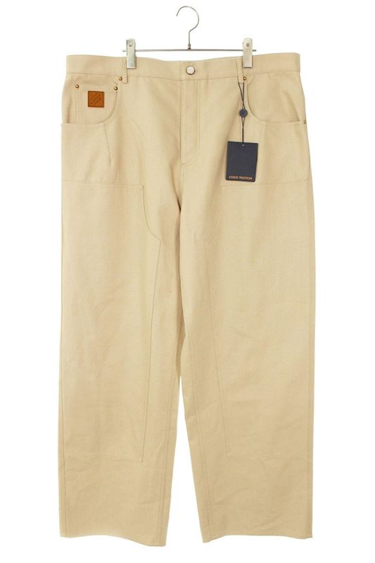 Louis Vuitton 25AW Rm252m LPJ Htp71w Double Knee Painter Work Long Pants Men's