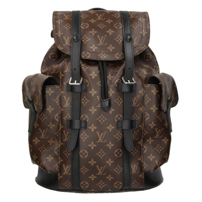 Louis Vuitton M43735 Christopher Monogram Macassar Backpack Men's MM