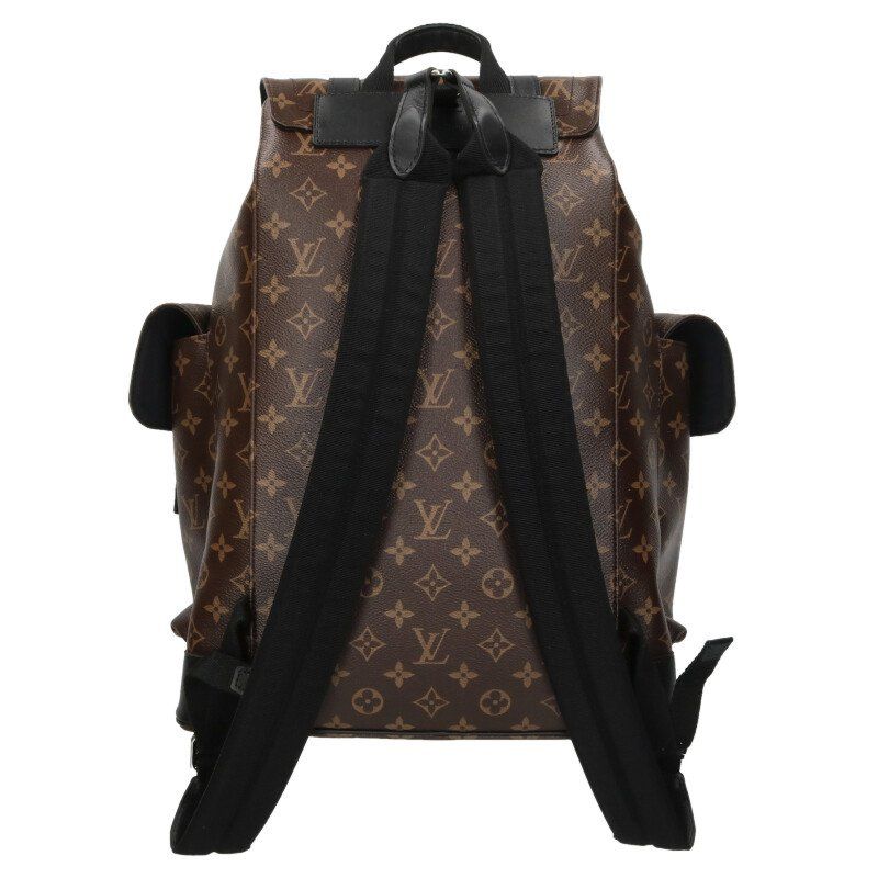 Louis Vuitton M43735 Christopher Monogram Macassar Backpack Men's MM