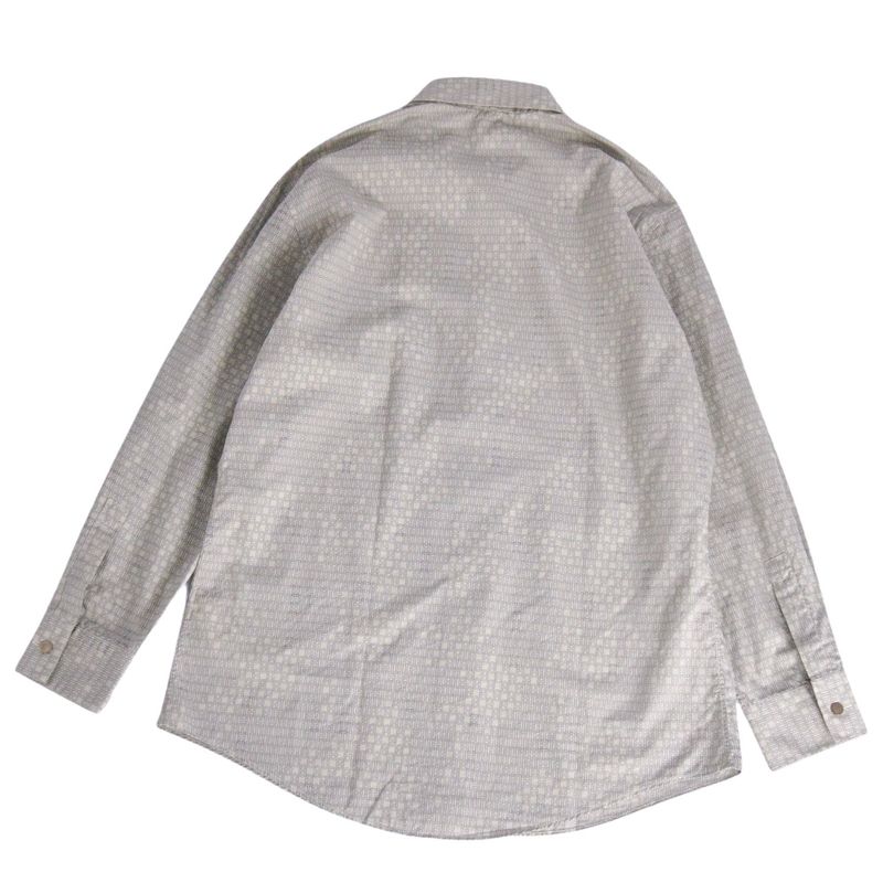 Hermes Shirt Long Sleeve Long Sleeve Serie Button Cotton