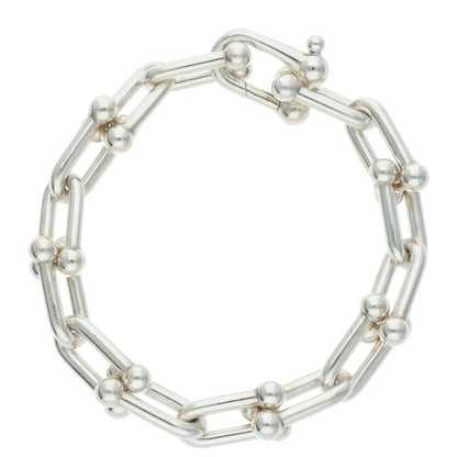Tiffany & Co Hardwear Hardware Large Link Silver Bracelet Men's XXL