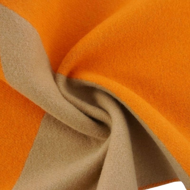 Hermes Scarf Shawl Zigzag 100% Cashmere Le