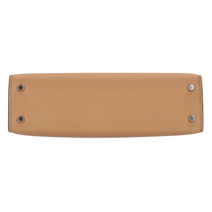 Hermes Mini Kelly 2 Vaux Epson K Engraved Silver Hardware 2wayleather Shoulder