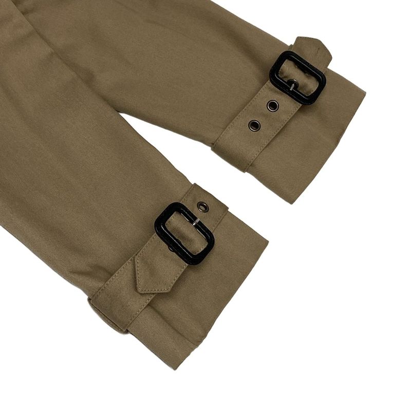 Saint Laurent Paris Trench Coat Size F 38 Women's Double Breasted Belt Trench