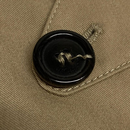 Saint Laurent Paris Trench Coat Size F 38 Women's Double Breasted Belt Trench