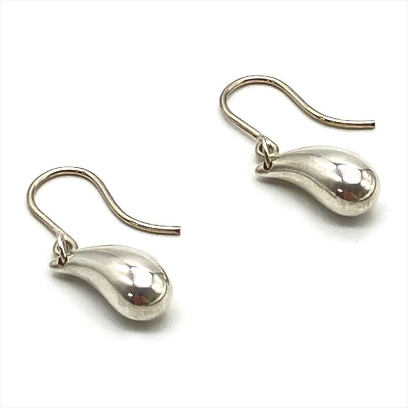 Tiffany & Co Tiffany & Co Teardrop Earrings Sv925 43g Silver Hook Ladies