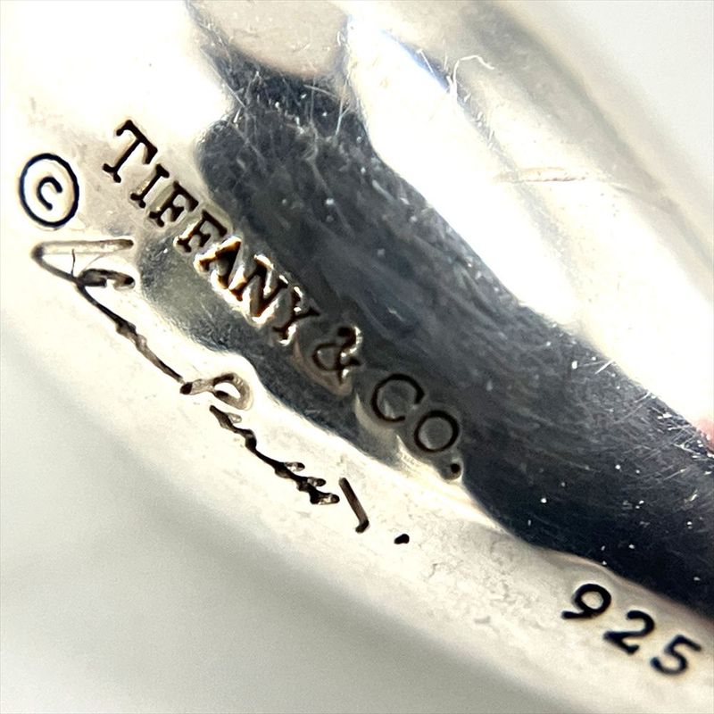 Tiffany & Co Tiffany & Co Teardrop Earrings Sv925 43g Silver Hook Ladies