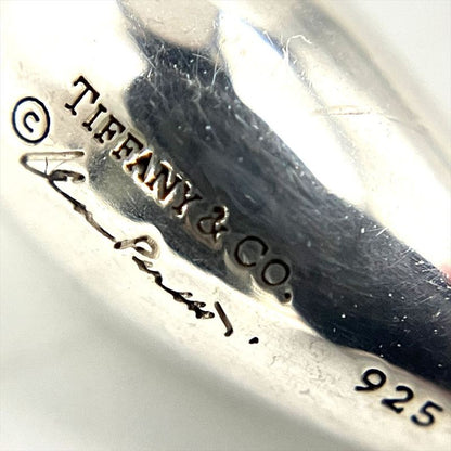 Tiffany & Co Tiffany & Co Teardrop Earrings Sv925 43g Silver Hook Ladies