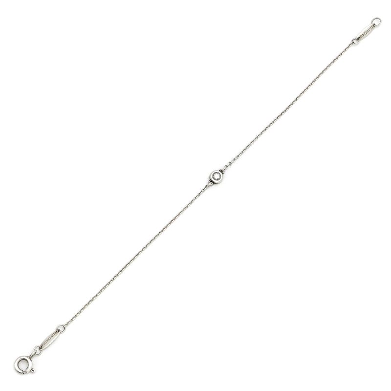 Tiffany & Co Tiffany & Co Bracelet by-the-Yard 1p Diamond Silver 925 Diamond