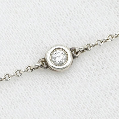 Tiffany & Co Tiffany & Co Bracelet by-the-Yard 1p Diamond Silver 925 Diamond