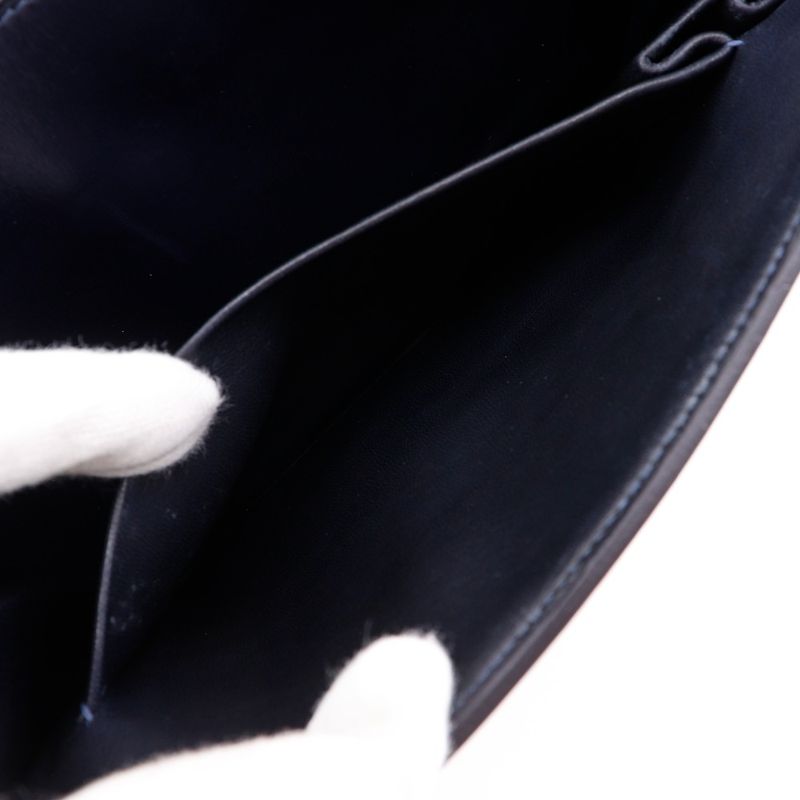 Hermes Box Calf Vintage Leather And Gold Plated Ladies Shoulder Bag