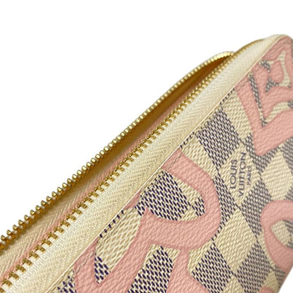 Louis Vuitton Damier Portefeuille Cles Mans N60099 Azure Rose Ballerine Long