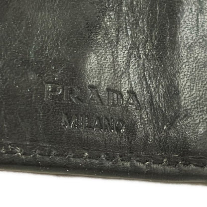 Prada Key Case - Black 6 Hooks Leather